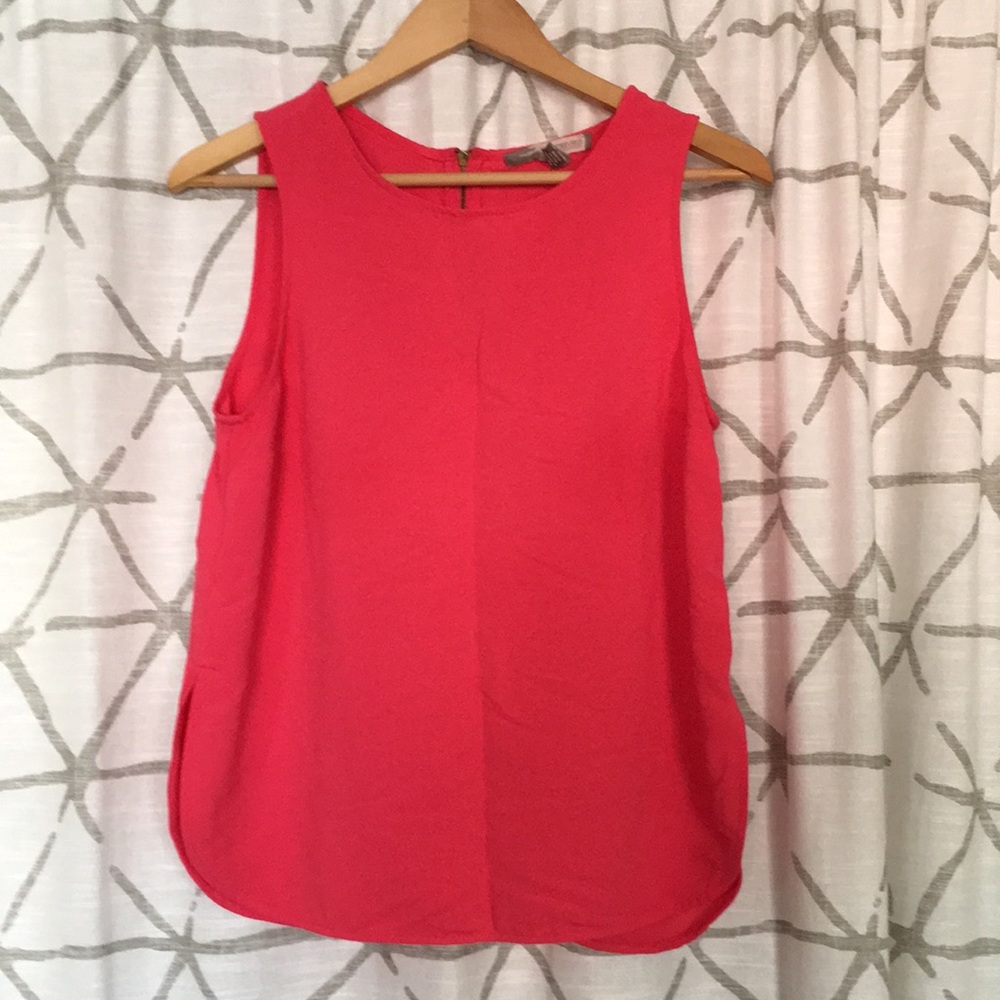 🎈Forever 21 bright coral/ hot pink blouse